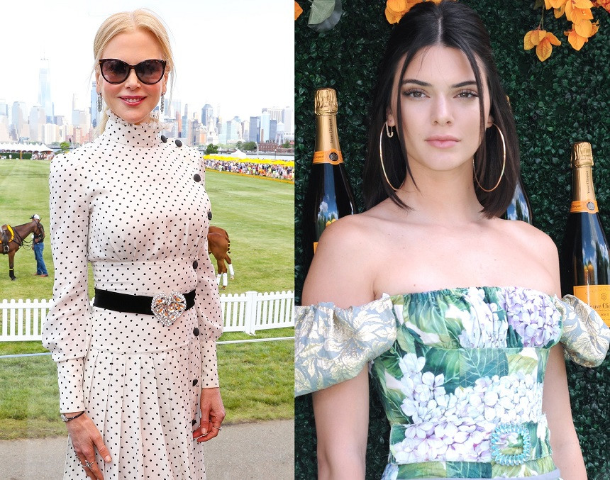 Nicole Kidman i Kendall Jenner w wiosennych stylizacjach