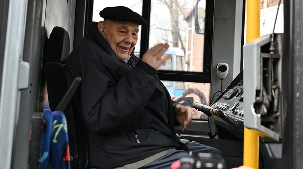 Najstarszy motorniczy świata