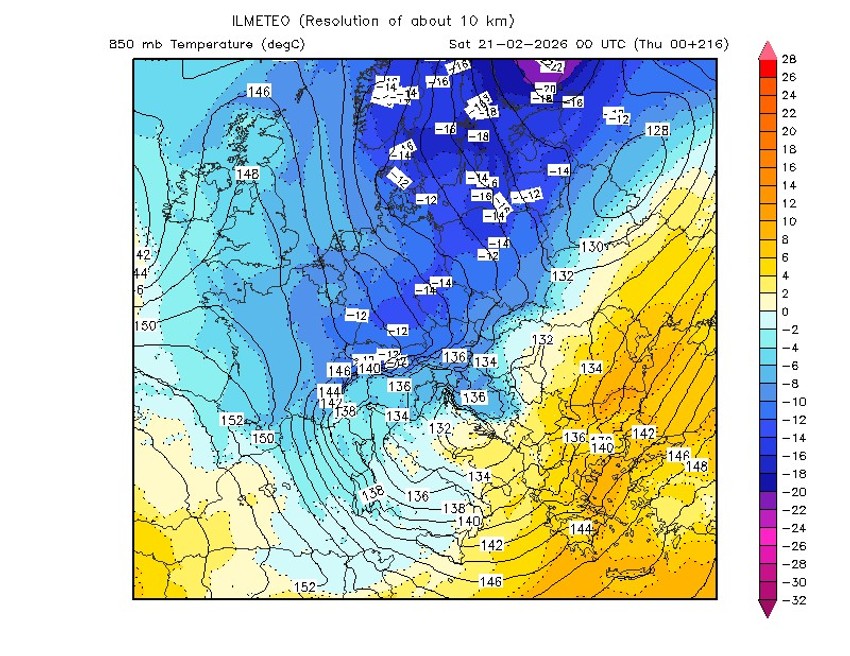 Jače zahlađenje sa snežnim padavinama se očekuje 21. februara