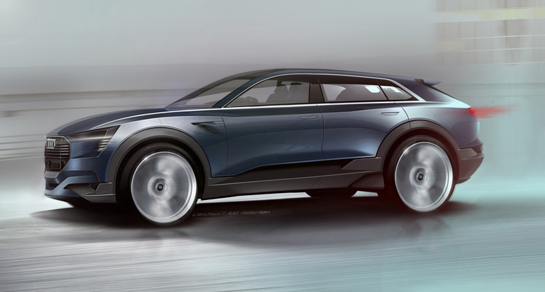 Audi e-tron quattro concept (2015 r.): Kamil Łabanowicz