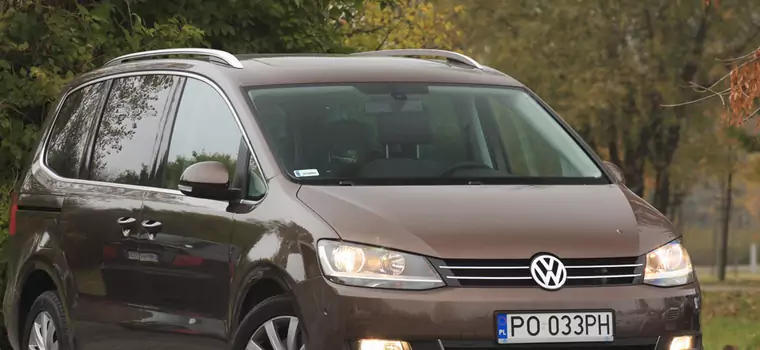 Sharan 2.0 TDI DSG Highline: VW przestał być sknerą