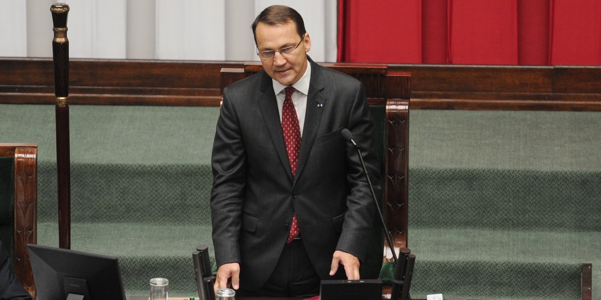 Marszałek Radosław Sikorski