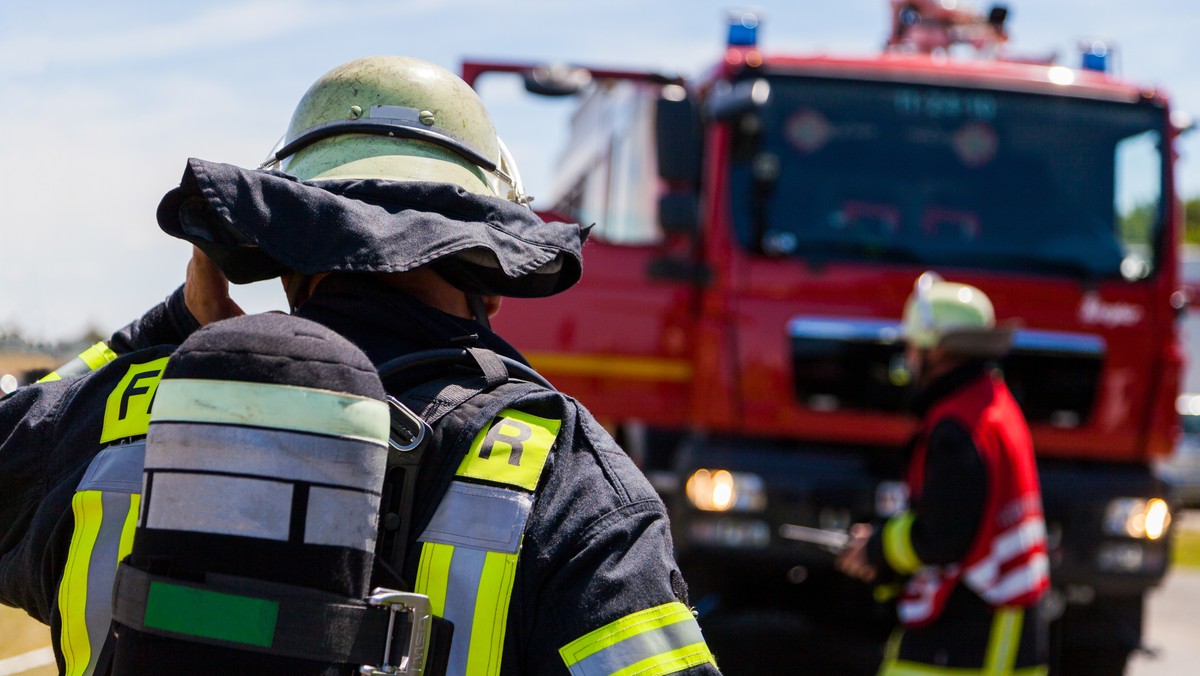 Pożar koło Niska. Ofiarą ok. 70-letni mężczyzna