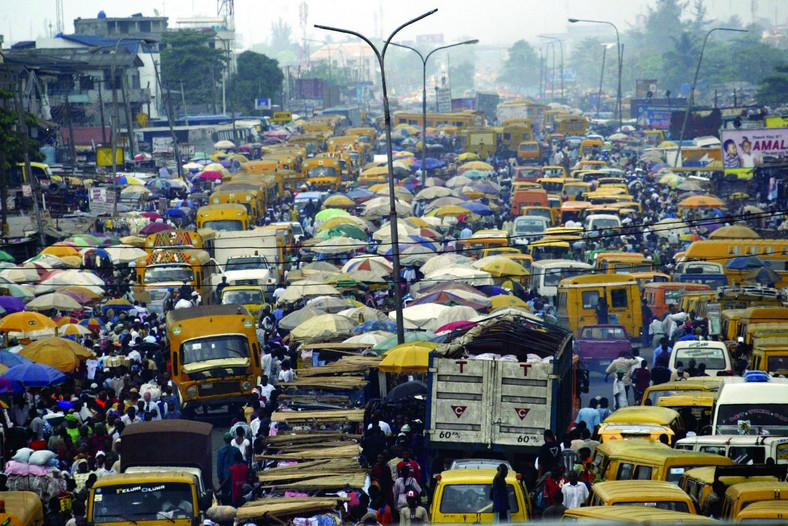 Traffic jam in Lagos