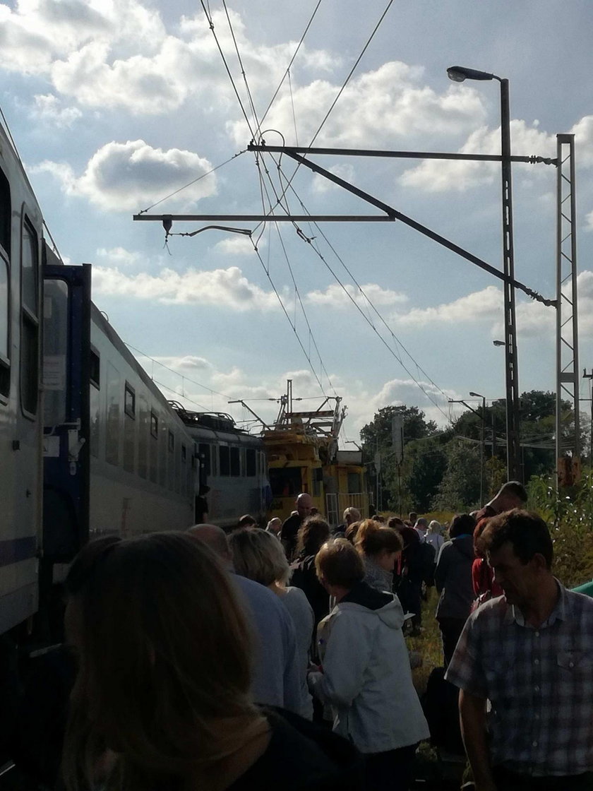 Czołowe zderzenie pociągów pod Poznaniem