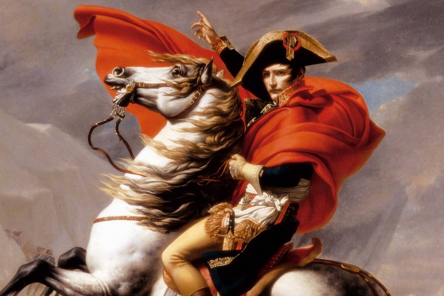 Napoleon Przekraczający Przełęcz świętego Bernarda W 1800 Roku Opis Obrazu Za niewolę naszą i waszą - Polska - Newsweek.pl