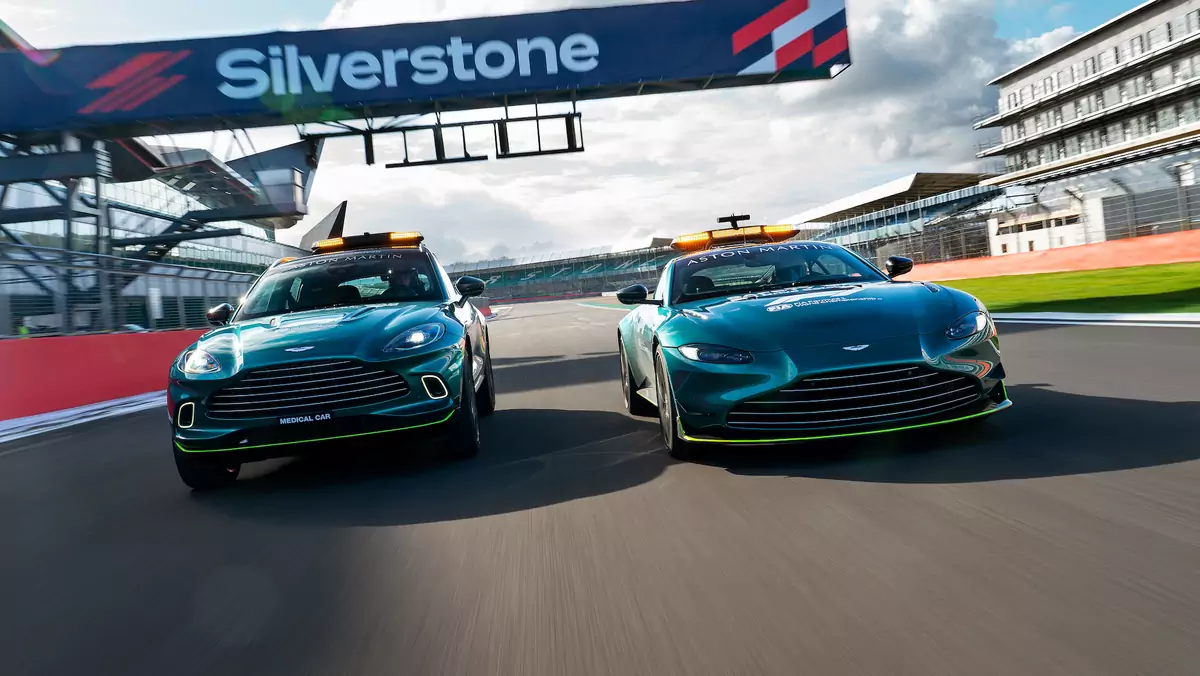 Aston Martin dostarczy auta funkcyjne do F1