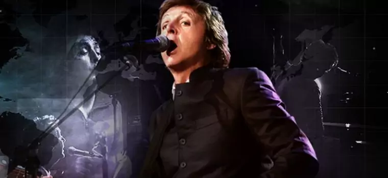 Paul McCartney próbuje swoich sił przy grze komputerowej