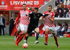 34. gol Lewandowskiego nie uchronił Bayernu przed porażką w Moguncji