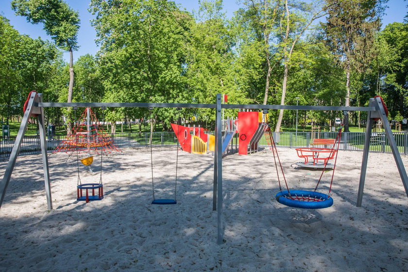 Park przy Browarnej zyskał blask