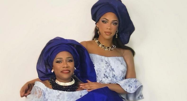 Regina Askia and her daughter Tessa Olympia [Instagram/PizzaTeesa]