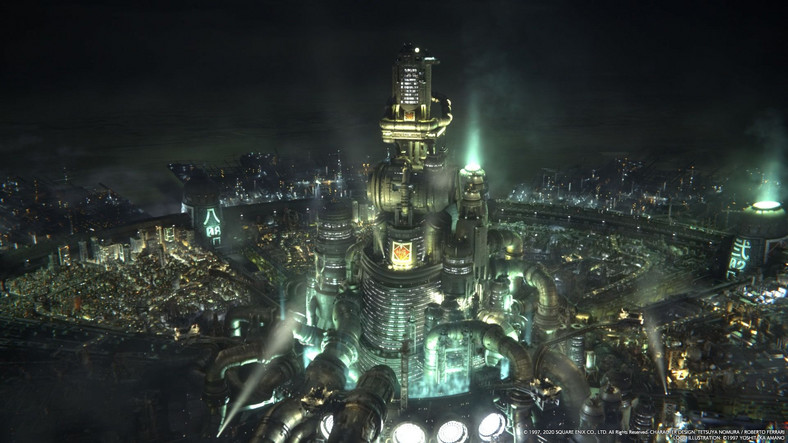 Final Fantasy VII Remake - screenshot z wersji na PlayStation 4