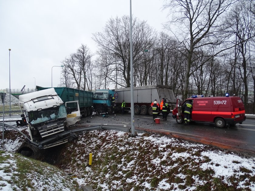 W ciągu godziny na Warmii i Mazurach doszło do kilku wypadków