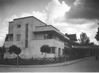 Fragmenty zabudowań uzdrowiska w Truskawcu