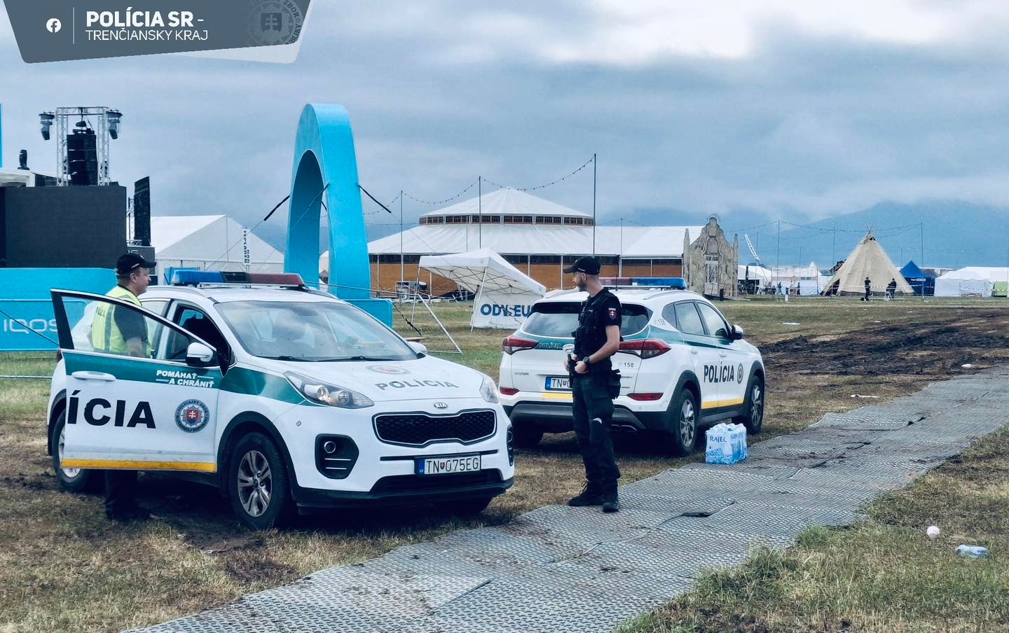 Polícia začala pre pád stanu na festivale Pohoda trestné stíhanie.