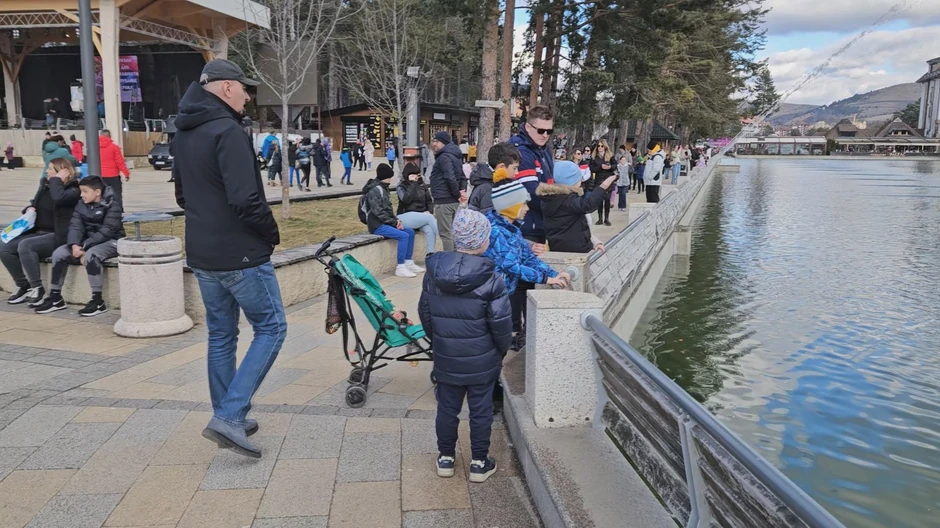 Gužve na Zlatiboru za Sretenje