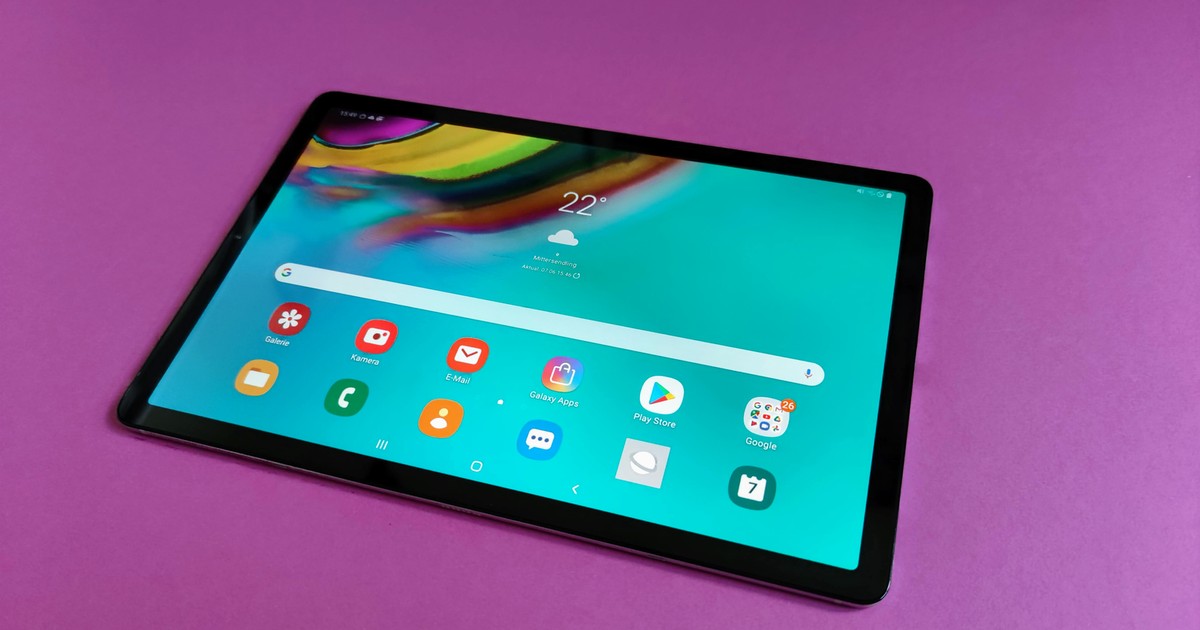 Samsung Galaxy Tab S5e im Test: Ultradünnes Tablet mit tollem OLED ...