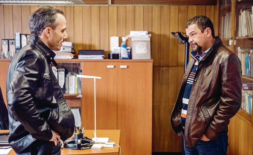 Miloš Timotijević i Nebojša Glogovac u filmu "Južni vetar"