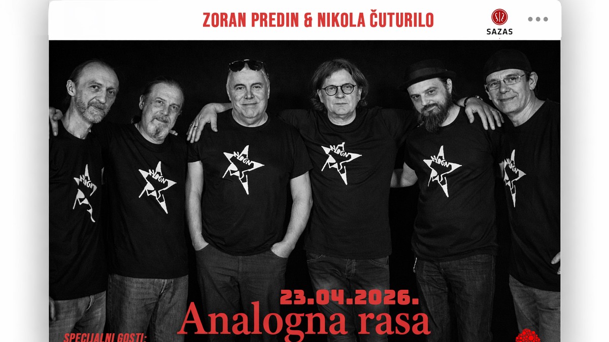 Analogna Rasa, Predin i Čuturilo osvajaju Beograd: Ekskluzivni koncert ...