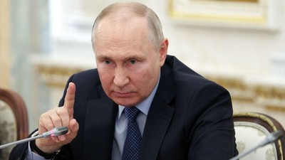 President Vladimir Putin. GAVRIIL GRIGOROV/SPUTNIK/AFP via Getty Images