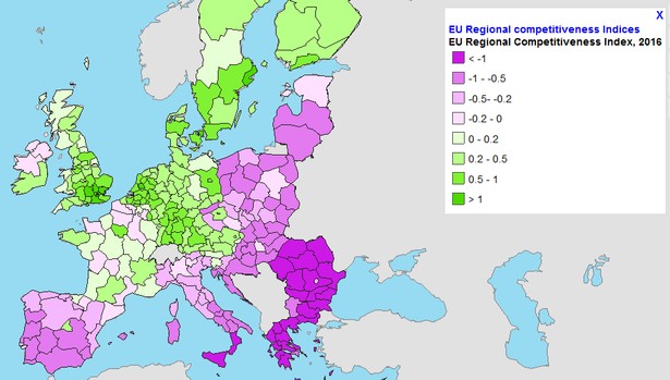 Indeks konkurencyjości regionów UE