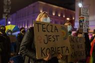29.10.2020 Warszawa. Protest kobiet