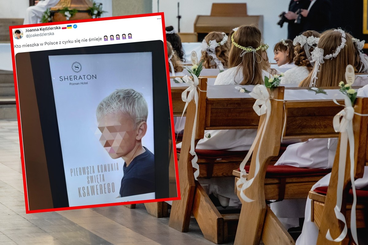 Pierwsza Komunia Święta w ekskluzywnym hotelu