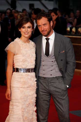 Keira Knightley i Jude Law w Londynie