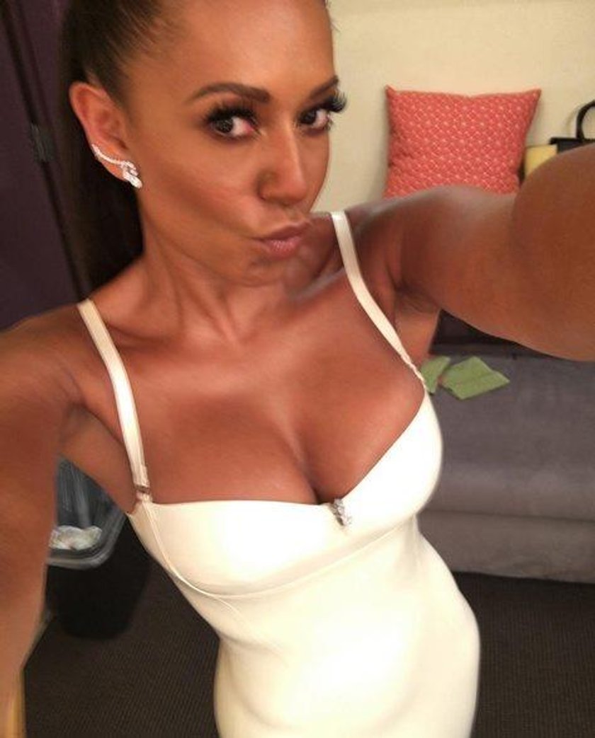 Mel B przychodziła do pracy z podbitym okiem