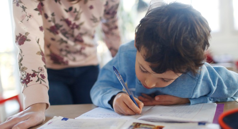 More than 2 in 5 parents use ChatGPT to help their kids with homework, according to a new study.Catherine Delahaye/Getty Images