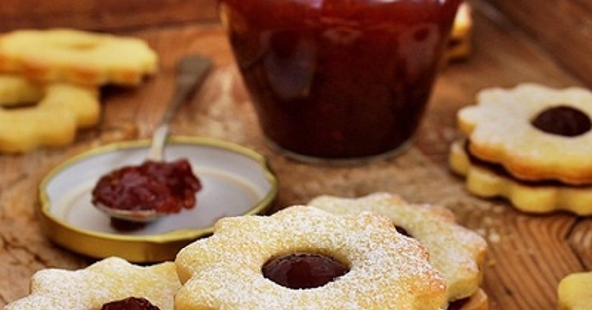 Rizslisztes linzer cukormentesen recept