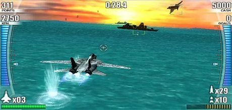 Screen z gry "After Burner: Black Falcon"