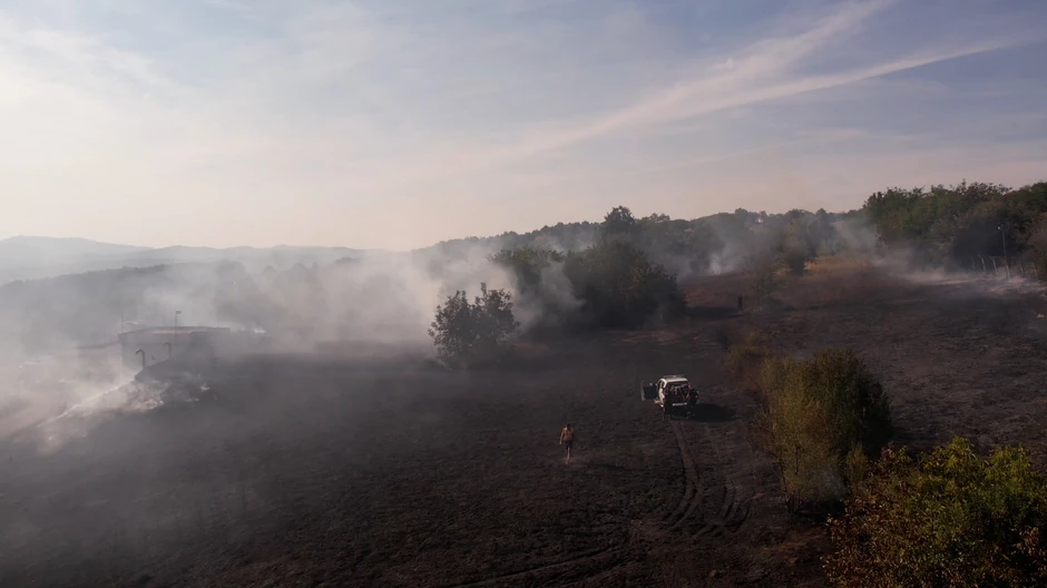 Zapalilo se nisko rastinje u Ljubiću