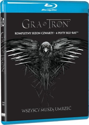 4. sezon "Gry o tron" - okładka Blu-ray