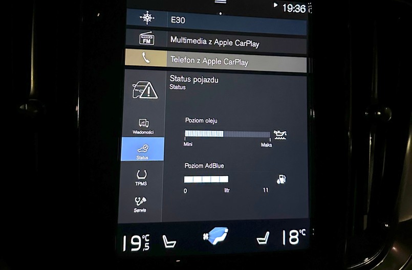 Poziom oleju, olej silnikowy
