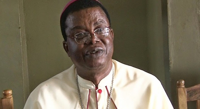 The Bishop of Awka Catholic Diocese, Most Rev. Paulinus Ezeokafor (Punch)