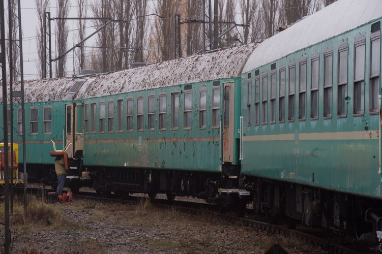 Rządowy pociąg z czasów Gierka