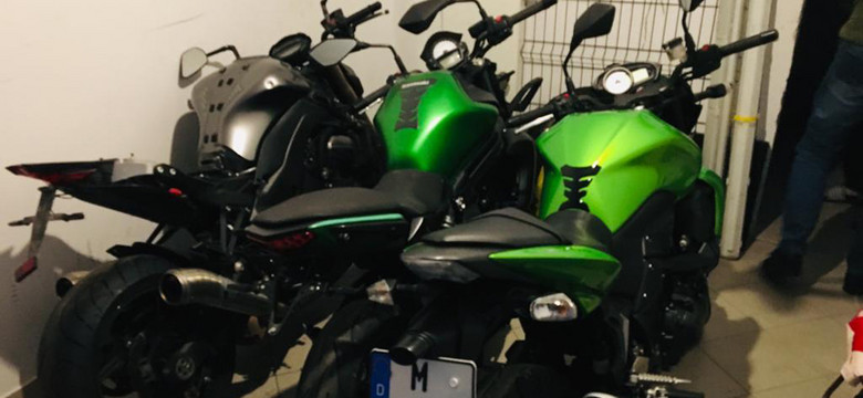 Policja rozbiła gang złodziei kradnących motocykle w Monachium