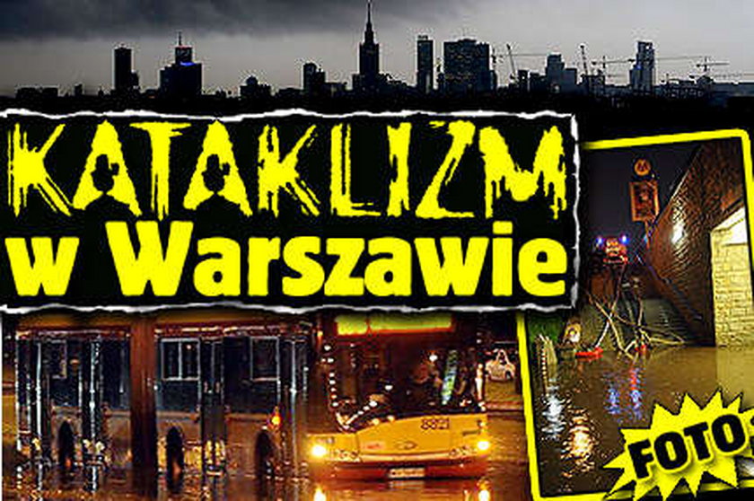 Kataklizm w Warszawie. FOTO