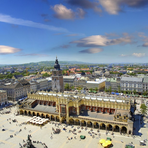 Istotny wpływ na liczbę gości w Krakowie miały nowe połączenia lotnicze.