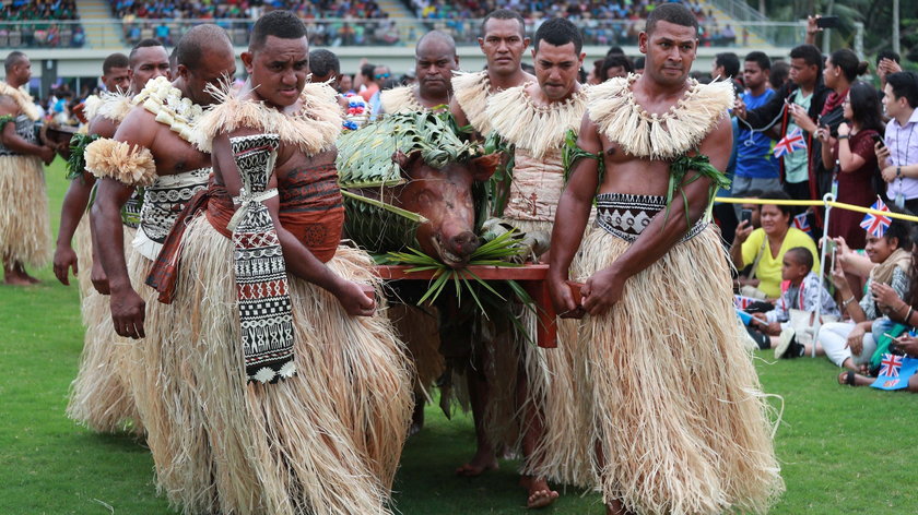 Książęca para na Fiji