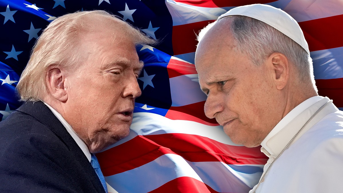 Papa Lav i Donald Tramp