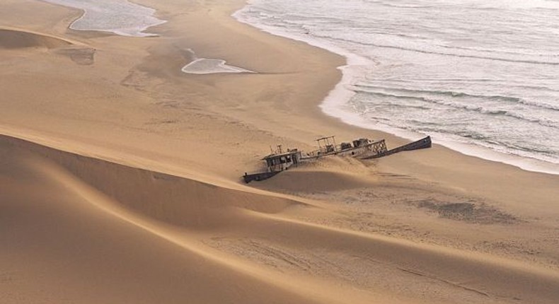 The  2020 celebrity challenge dubbed #TheHeatIsOn is taking place at Namibia's skeleton coast. (Tripsavvy)