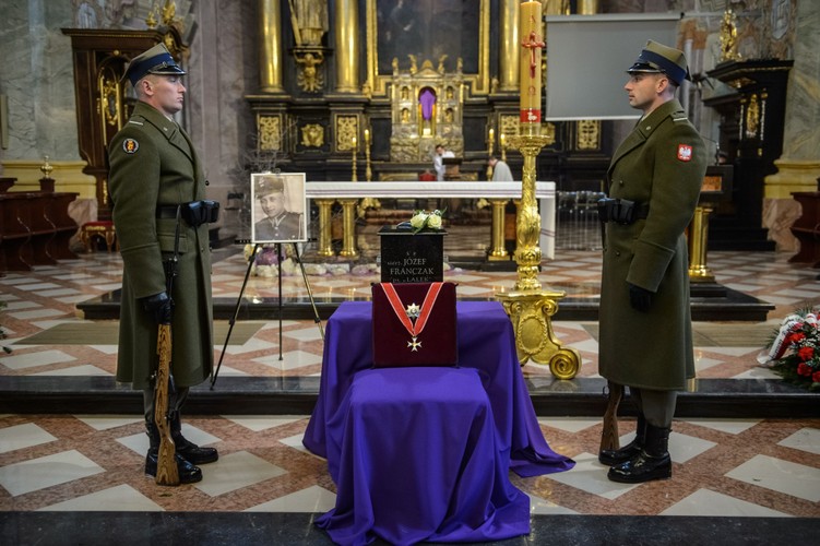 Pogrzeb sierżanta Józefa 'Lalka' Franczaka
