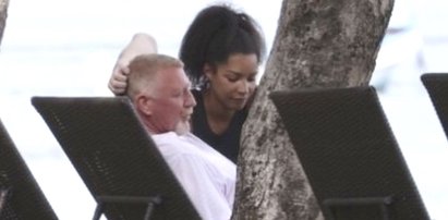 Boris Becker relaksował się na plaży. Uwagę przykuwa jedna rzecz. Fatalnie to wygląda