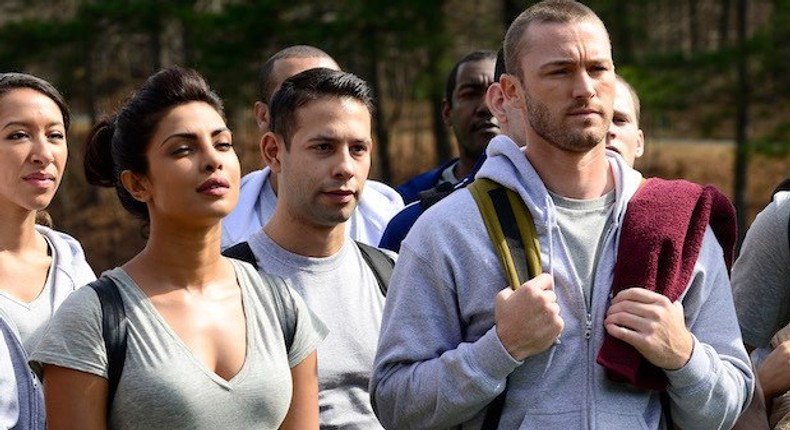 A scene from Quantico 