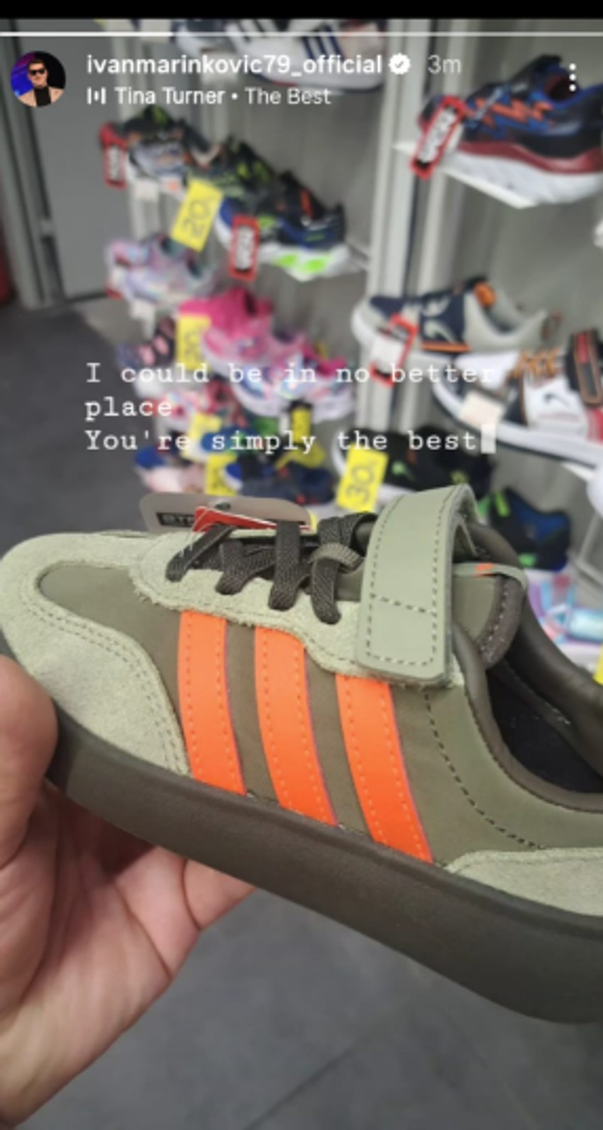 Ivan Marinković kupio sinu Željku patike za rođendan