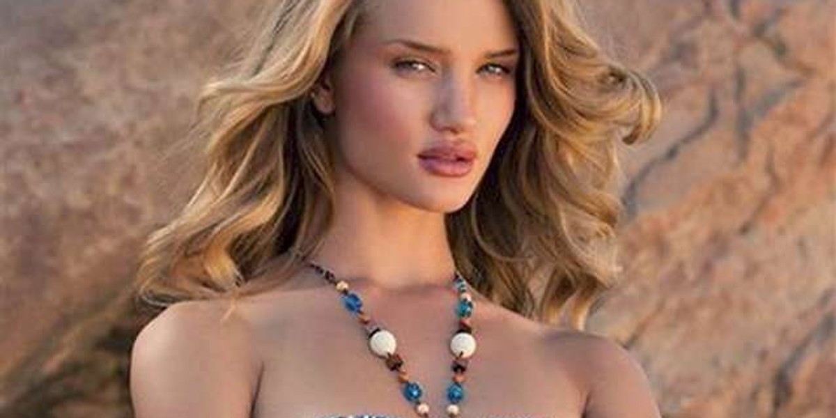 Rosie Huntington Whiteley  Al Yidiz Swimwear 2011