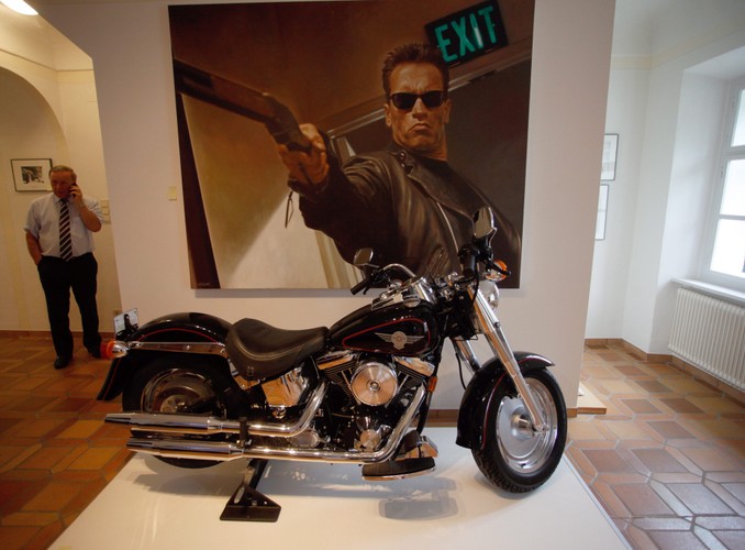 Harley Davidson z filmu 'Terminator'