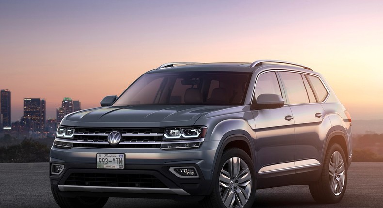 The 2018 Volkswagen Atlas.